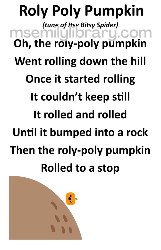 roly poly pumpkin thumbnail, with a graphic of a small smiling pumpkin tumbling down a brown hill. click the image to download a non-branded PDF