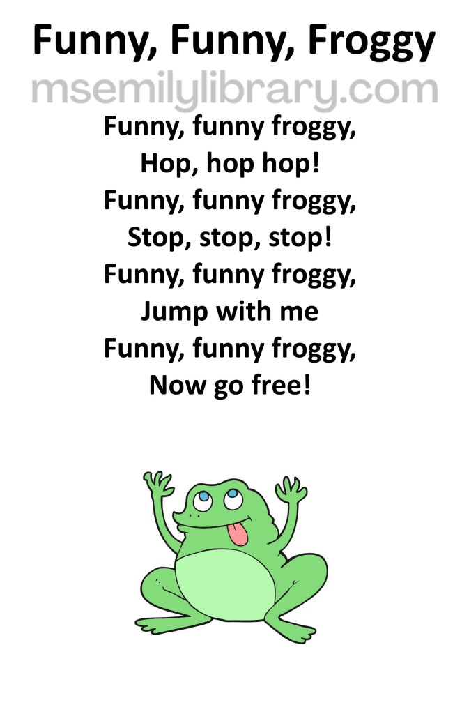 Funny funny froggy thumbnail, with a graphic of a silly cartoon frog with its tongue sticking out. click the image to download a non-branded PDF
