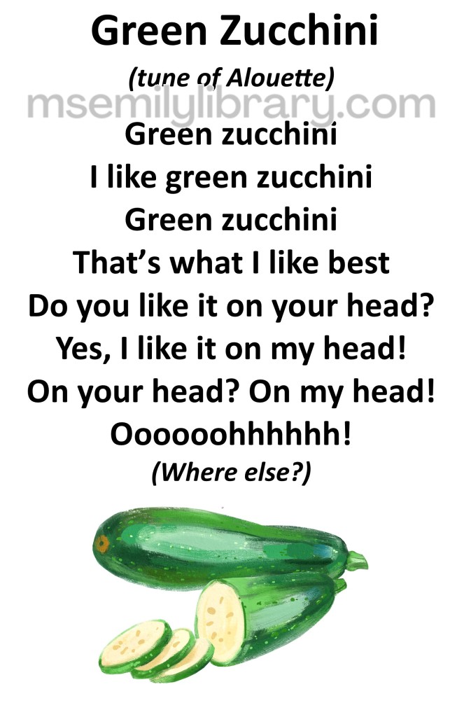 green zucchini thumbnail, with a graphic of two zucchini, one whole and one partially sliced into medallions. click the image to download a non-branded PDF
