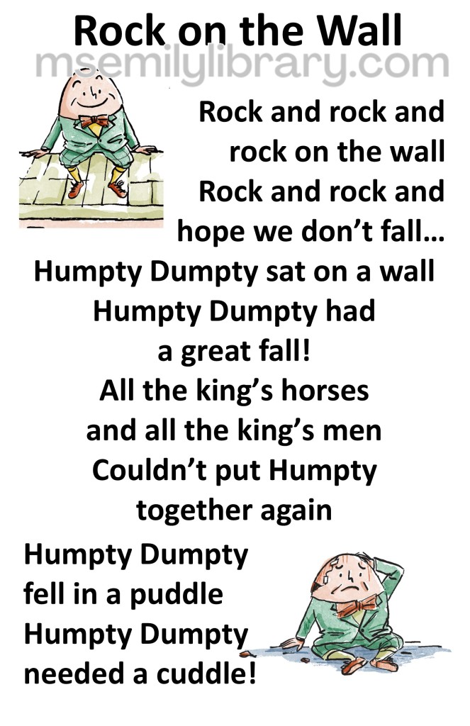 rock on the wall thumbnail, with a graphic of a cartoon humpty dumpty sitting on the wall and another at the bottom, cracked. click the image to download a non-branded PDF