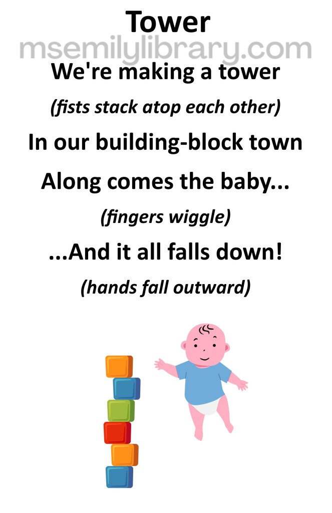Tower thumbnail, with a graphic of a stack of blocks with a baby looming in the background. click the image to download a non-branded PDF